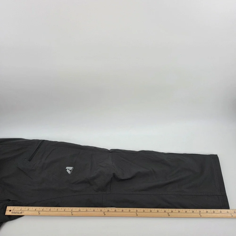 Eddie Bauer First Ascent Guide Pro Fleece Lined Pants Mens 33x32 Gray Hiking